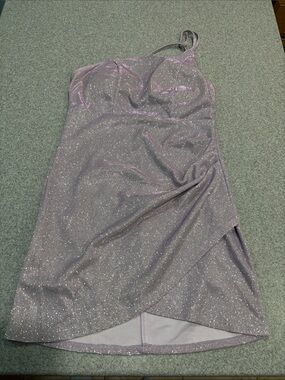 Sparkly Purple Dress